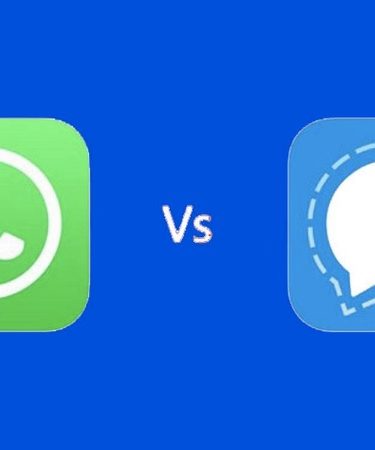 WhatsApp and Signal App